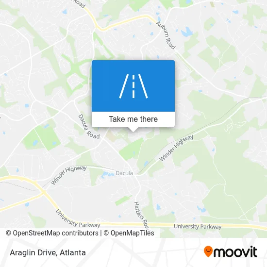 Araglin Drive map