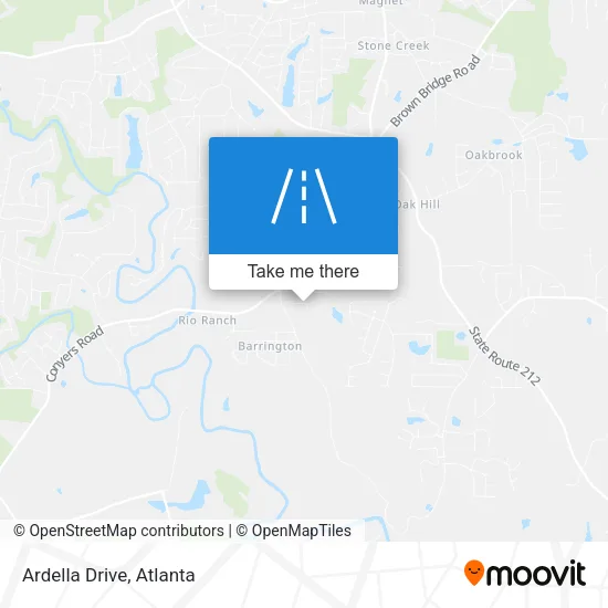 Ardella Drive map