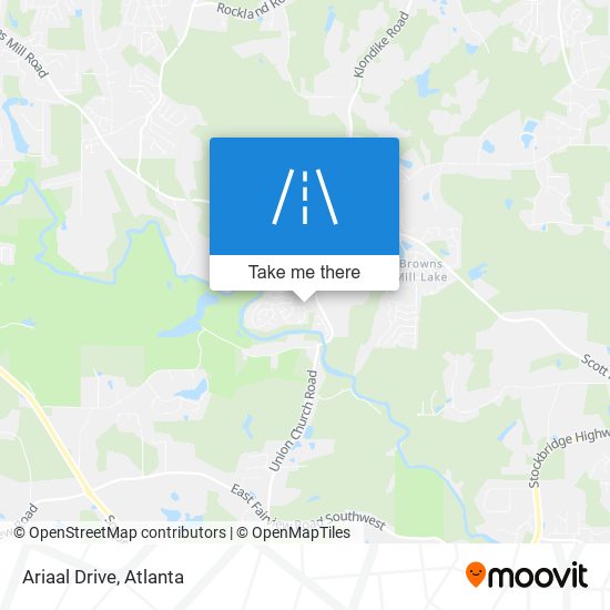 Ariaal Drive map