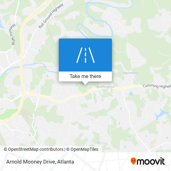 Mapa de Arnold Mooney Drive