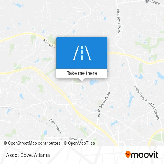 Ascot Cove map