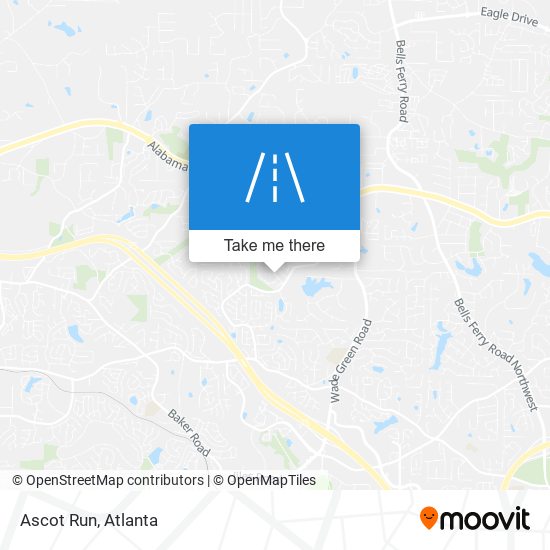 Mapa de Ascot Run