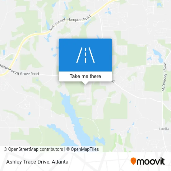 Ashley Trace Drive map