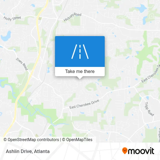 Ashlin Drive map