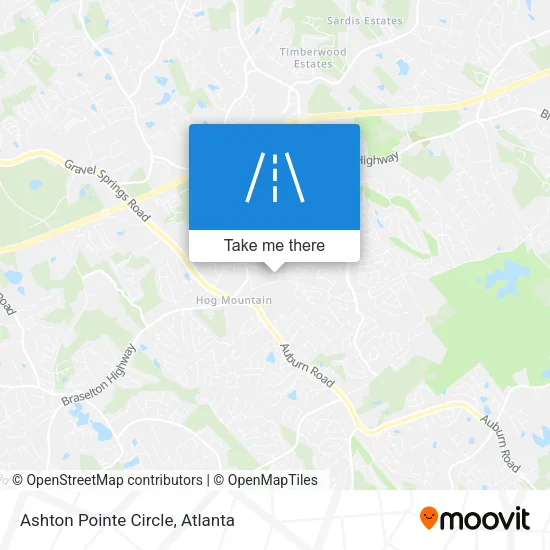 Ashton Pointe Circle map