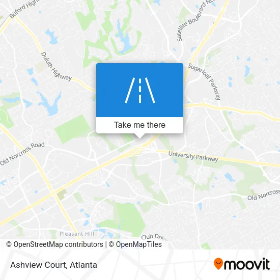 Ashview Court map