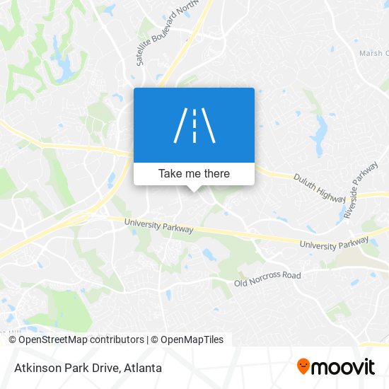 Atkinson Park Drive map