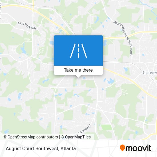 Mapa de August Court Southwest