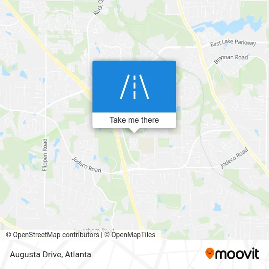 Augusta Drive map