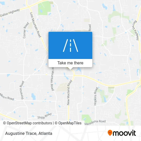Augustine Trace map