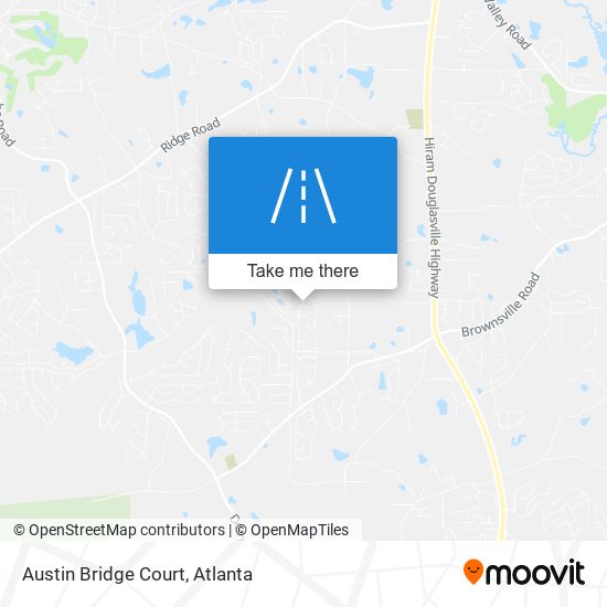 Austin Bridge Court map