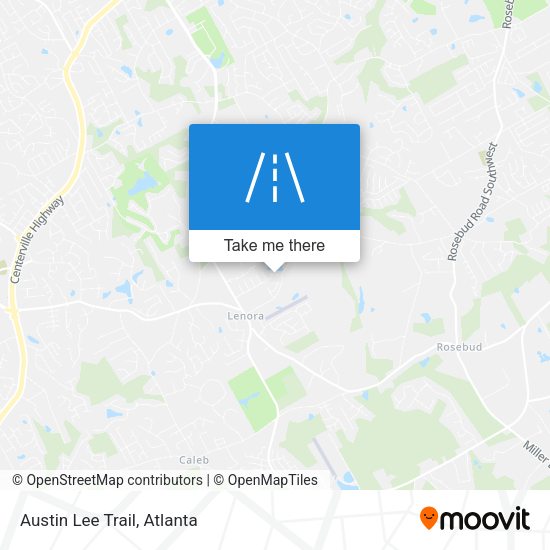Mapa de Austin Lee Trail