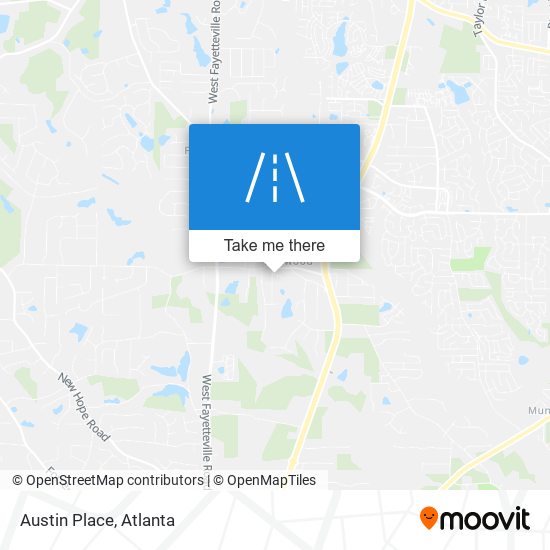 Austin Place map