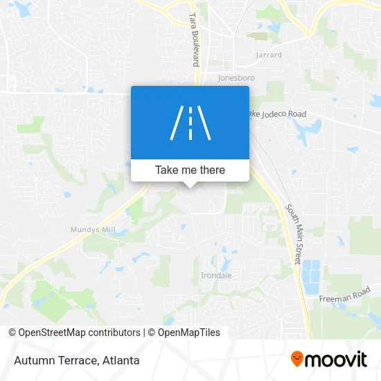 Autumn Terrace map