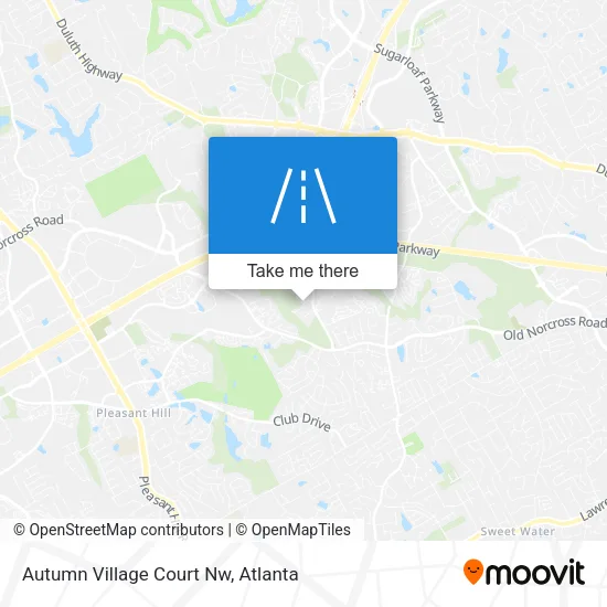 Autumn Village Court Nw map