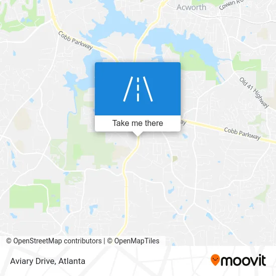 Aviary Drive map