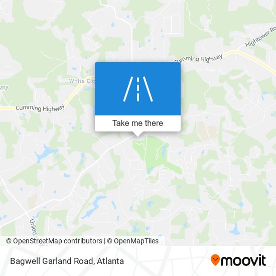 Mapa de Bagwell Garland Road