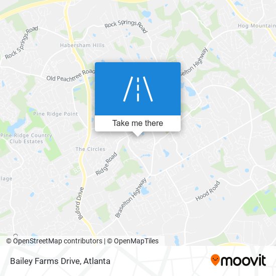 Bailey Farms Drive map