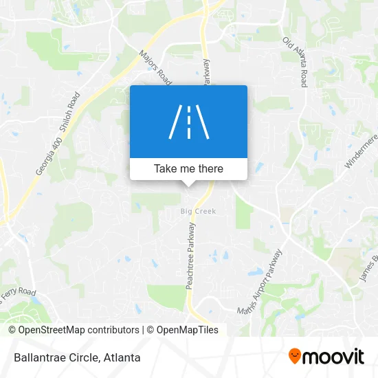 Ballantrae Circle map
