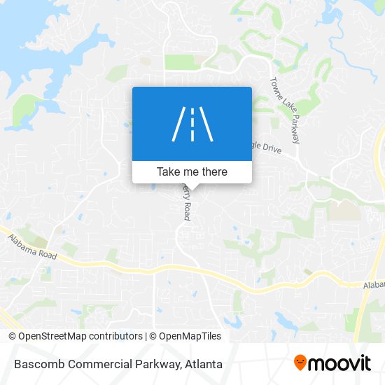 Mapa de Bascomb Commercial Parkway