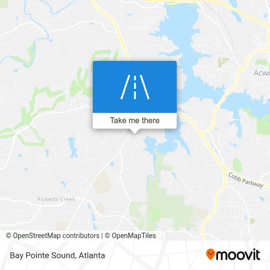 Bay Pointe Sound map