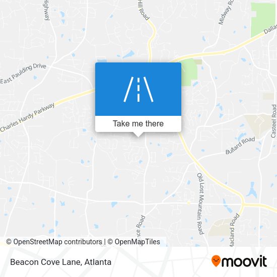 Mapa de Beacon Cove Lane