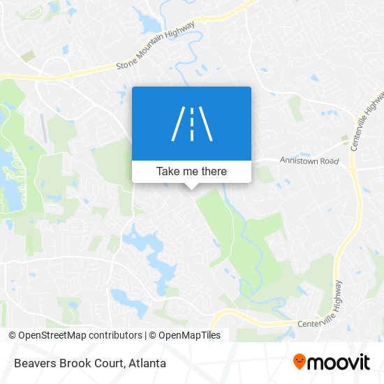 Mapa de Beavers Brook Court