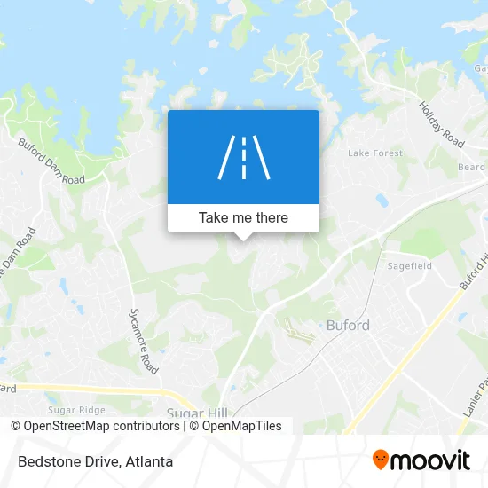 Bedstone Drive map