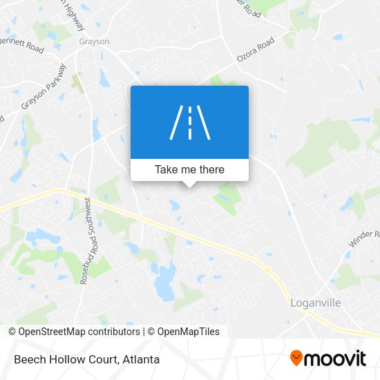 Mapa de Beech Hollow Court