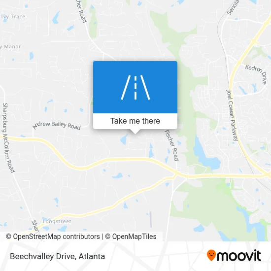 Beechvalley Drive map