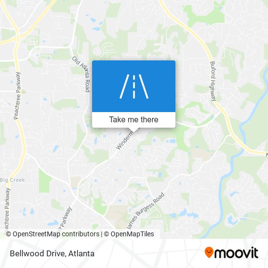 Mapa de Bellwood Drive