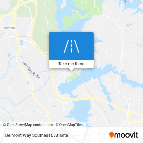 Mapa de Belmont Way Southeast