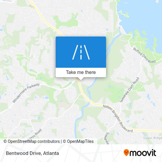Mapa de Bentwood Drive
