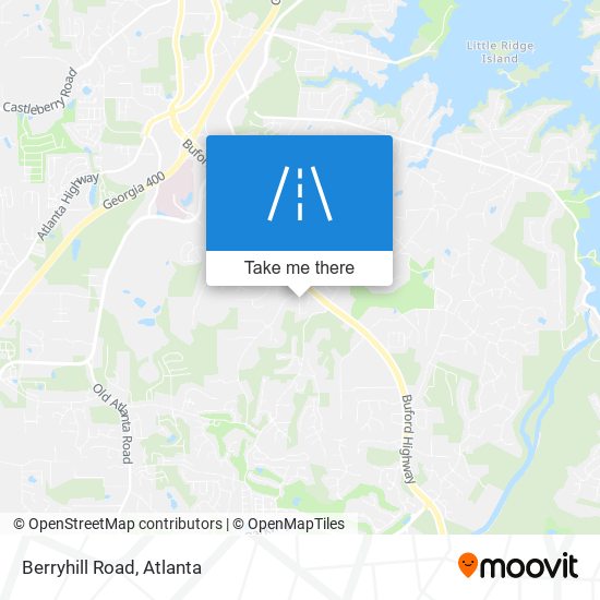 Mapa de Berryhill Road