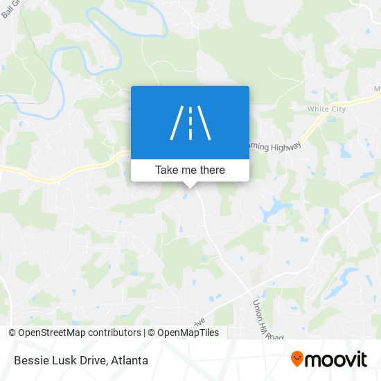 Mapa de Bessie Lusk Drive