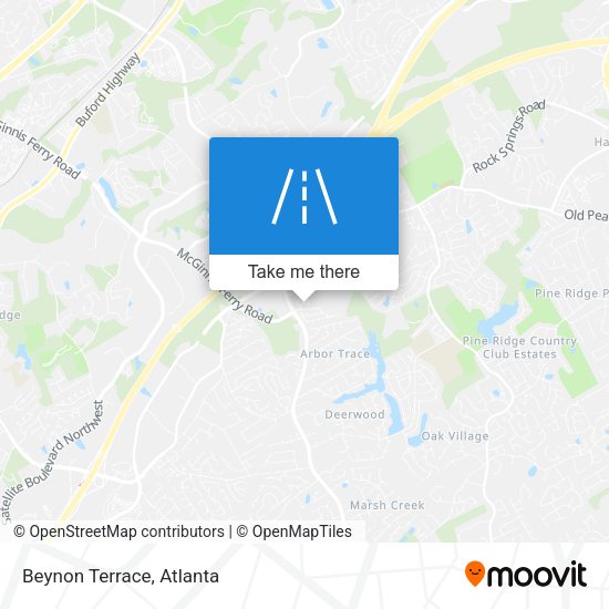 Mapa de Beynon Terrace