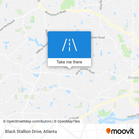 Black Stallion Drive map