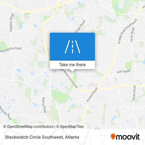 Mapa de Blackwatch Circle Southwest