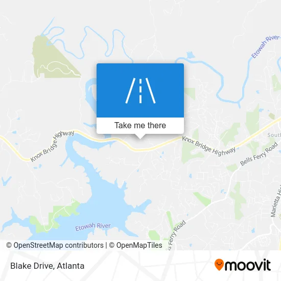 Blake Drive map