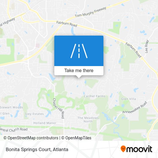 Bonita Springs Court map