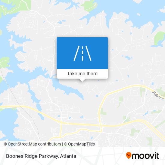 Mapa de Boones Ridge Parkway