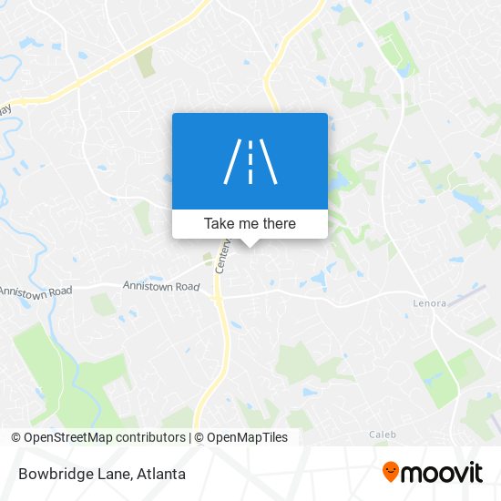 Bowbridge Lane map