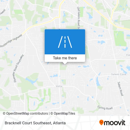 Mapa de Bracknell Court Southeast