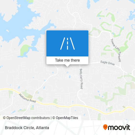 Mapa de Braddock Circle