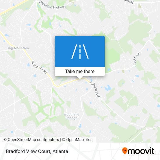 Mapa de Bradford View Court