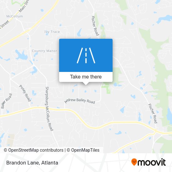 Mapa de Brandon Lane