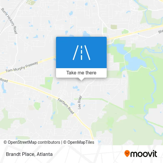 Brandt Place map