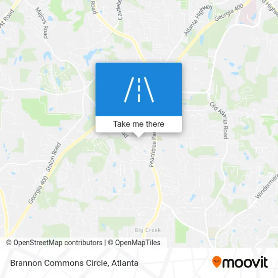Brannon Commons Circle map
