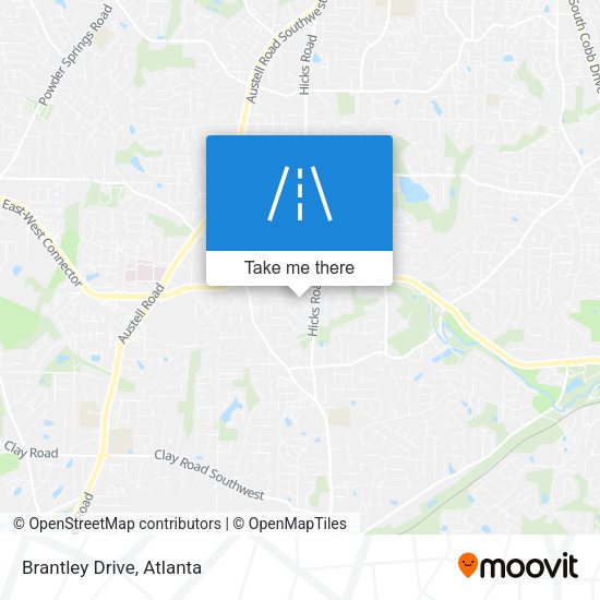 Mapa de Brantley Drive