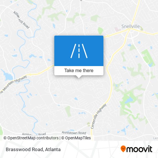 Brasswood Road map